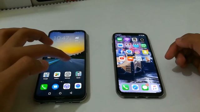iPhone X VS Huawei Honor Play Speedtest. Amazing results! смотреть онлайн