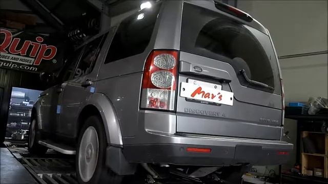 2011 LAND ROVER DISCOVERY4 3.0D HSE Mar's ECU Tune Dyno Test 249WHP