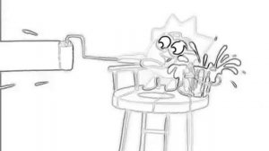 LG Смешарикт Улыбается детям (Эскиз)