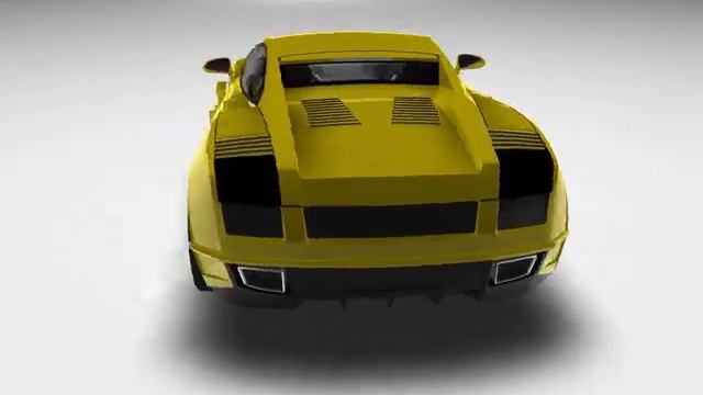 Cinema 4D Template {.C4d} Lamborghini Gallardo смотреть онлайн