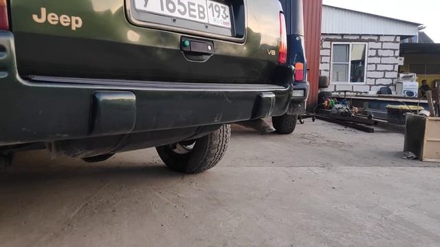 Jeep Grand Cherokee zj 5.2 muffler deleted смотреть онлайн