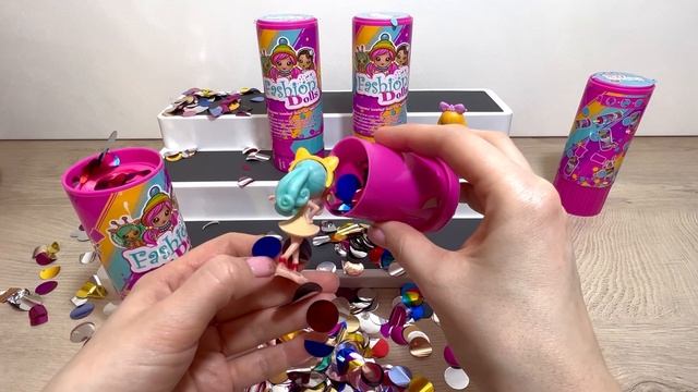 ХЛОПУШКА СЮРПРИЗ Fashion Dolls! Игрушки Модные куклы, Kinder Surprise unboxing! смотреть онлайн