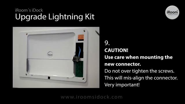 iRoom`s iDock upgrade from iPad to iPad 4 with lightning смотреть онлайн