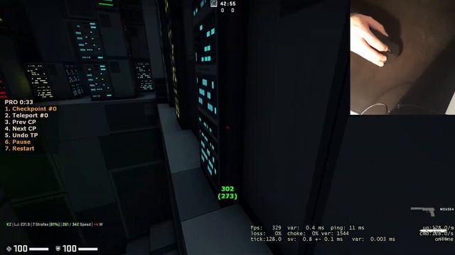 CSGO KZ WORLD RECORD HANDCAM смотреть онлайн