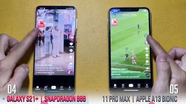 SPEEDTEST “SIÊU CÓ TÂM”: IPHONE 11 PRO MAX & GALAXY S21 PLUS ! смотреть онлайн