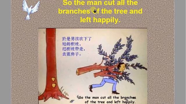 Learn English translation (the boy and the apple tree) in Hindi смотреть онлайн