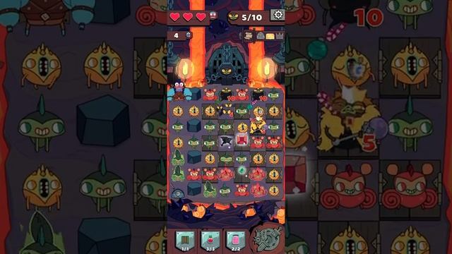 Grindstone Rivalry Refuge Level 7 Bonus Levels 2020 (Apple Arcade) Walkthrough with chest and king смотреть онлайн