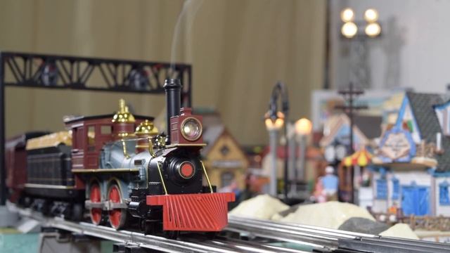 Review: 4-4-0 General "American" Steam Engine L.I.R.R. #48 MTH 30-1716-1 смотреть онлайн