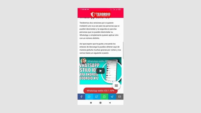 😍 Descargar WhatsApp Estilo iOS APK para Android V9.25.2 2022 ✔ смотреть онлайн