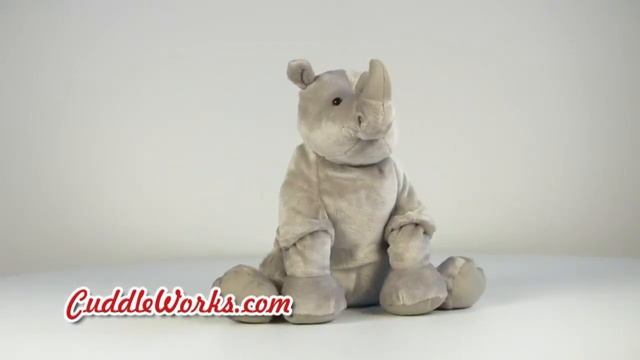 HD GUND Stuffed Animal Rhino at CuddleWorks.com смотреть онлайн