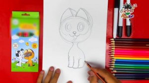 Мультики из СССР рисуем - РыбаКит папа рисует