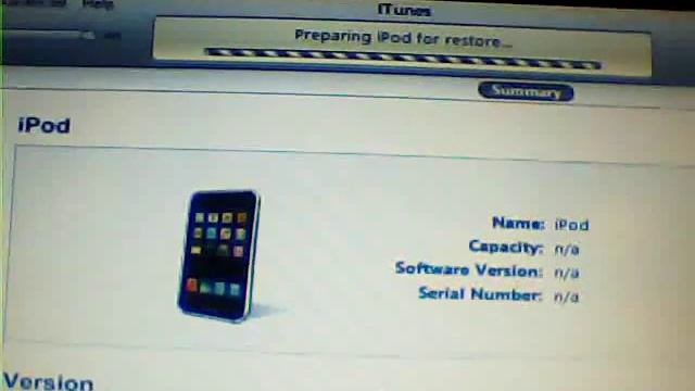 ipod touch wont restore [waiting for ipod] смотреть онлайн