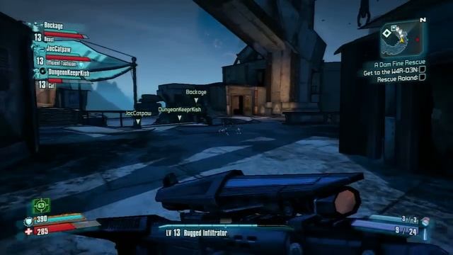 Let's Play Borderlands 2 Four Player Co-op - #13 Catpaw's Obsession смотреть онлайн