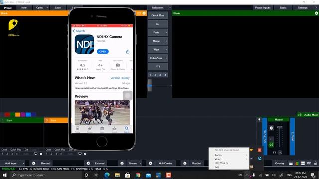 Live Production | How to Use iPhone as Camera | Streaming | Broadcasting | Recording #vmix #ndi смотреть онлайн