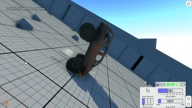 1994 Jeep Grand Cherokee  Crashtest  Beamng.drive + Downloadlink