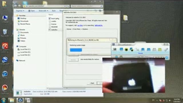 restor Iphone 3GS- 4 to Ios 5.1.1 with redsn0w 0.9.15b3 смотреть онлайн