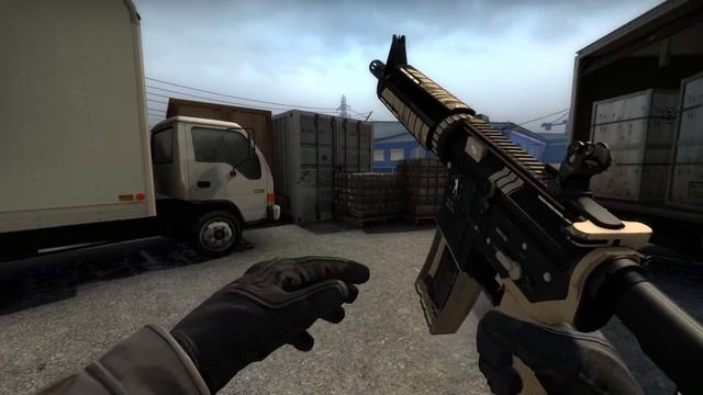 M4A4 Desert Strike - Factory New - CS:GO Skin Showcase смотреть онлайн