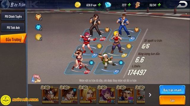 KOF AllStar - Quyền Vương Chiến : Up Kyo Cam +2 Team Lửa Cân Team Cực Hạn Có Robert 6 Sao Kịch Tính смотреть онлайн