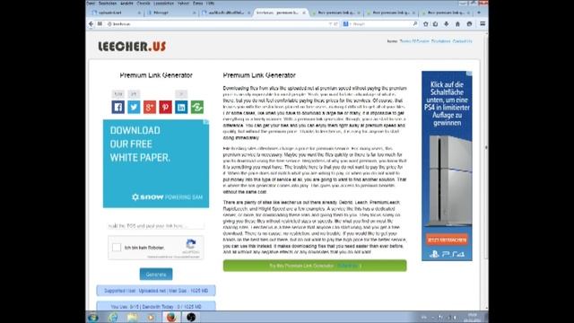 Tutorial | Uploaded.net gratis Premium Downloads | Deutsch (German) смотреть онлайн