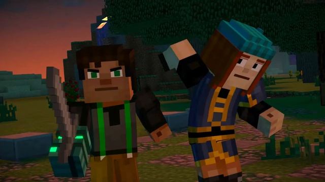 HERO IN RESIDENCE! - Minecraft Story Mode Season 2 (Ep.1) смотреть онлайн