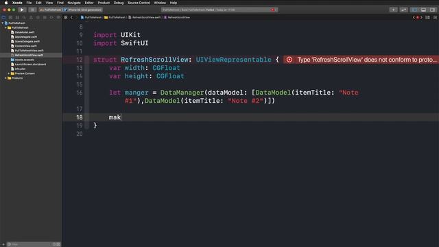 iOS Swift Tutorial: Pull to Refresh with SwiftUI and UIViewRepresentable (2020) | Brian Advent смотреть онлайн