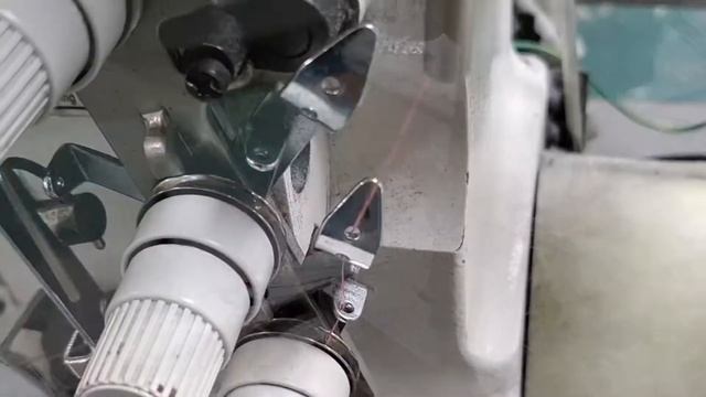 Pegasus W600 Cylinder Bed Interlock / Coverstitch Threading Guide