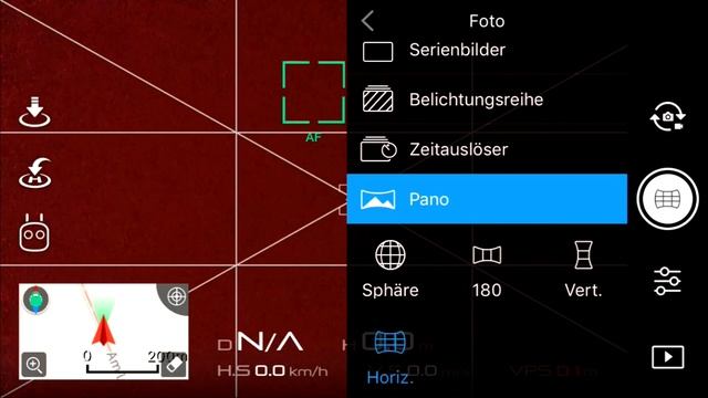 DJI MAVIC PRO, How to set NEW Pano Mode (DJI GO 4 App Version 4.1.18, FW 01.04.0100) [german] смотреть онлайн