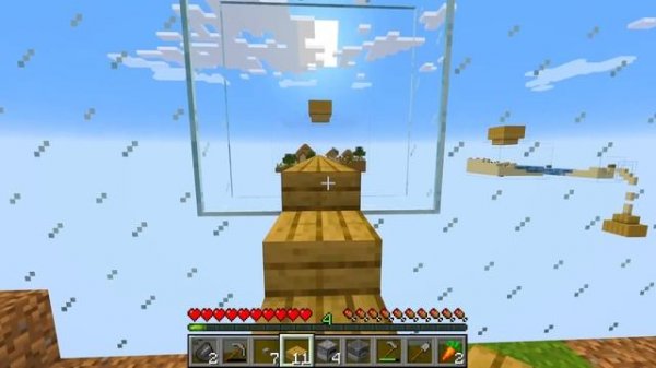 Майнкрафт, но Выживание В МИРЕ БУТЫЛОК! #1