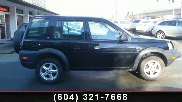 2002 Land Rover Freelander - LP Auto - Richmond, BC D#30841 смотреть онлайн