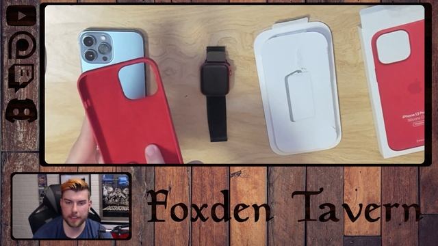 Apple Iphone 13 Pro max Silicone Case With MagSafe Product RED Unboxing and Impressions смотреть онлайн