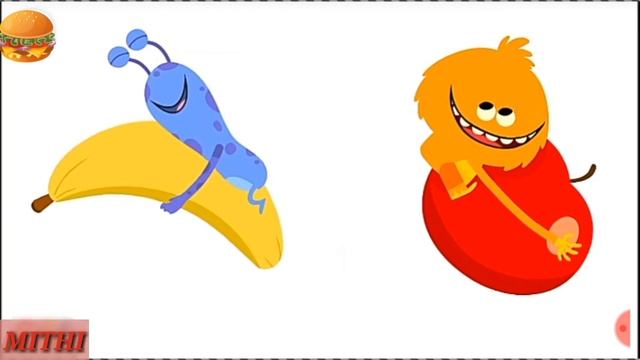 I Like to eat Apples and Banana || Super Song For Kids || Nursary Kids Rythem || смотреть онлайн