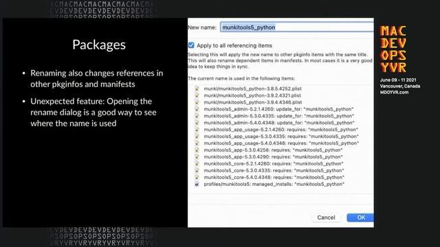 MDOYVR21 - Hannes Juutilainen - Munki Admin - Tips and Tricks смотреть онлайн