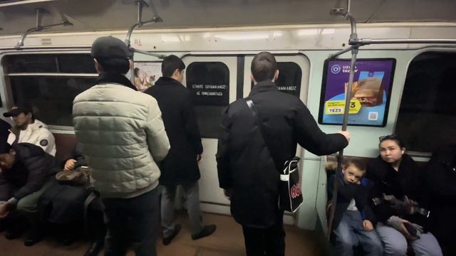 Toshkent Metropoliteni Yunusobod yoʻli Yunus Rajabiy-Bodomzor, Tashkent Metro Yunus Rajabiy-Bodomzo смотреть онлайн