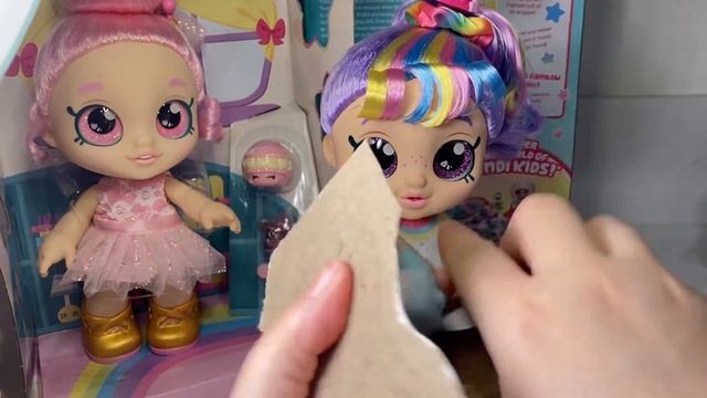 Kindi Kids Rainbow Katie And Pirouetta Doll Unboxing Dolls Toy Dolls For Kids