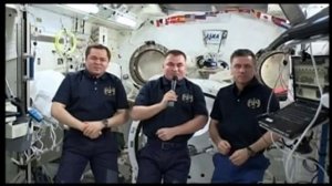 ДОСААФ РОССИИ  Поздравление Юнармейцев с Международной космической станции