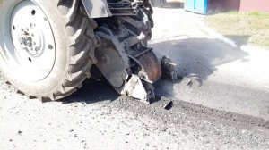 ДЭМ 121 работа на территории