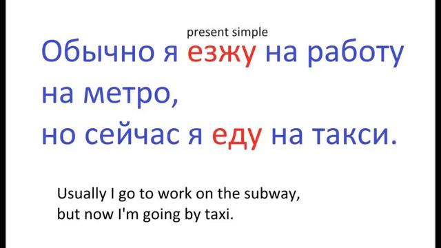 № 88 Русский язык глаголы ЕЗДИТЬ и ХОДИТЬ как использовать глаголы движения смотреть онлайн