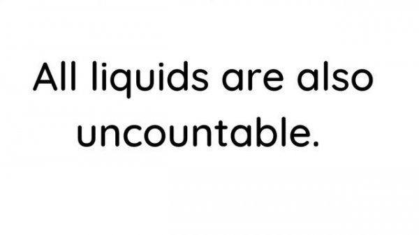 ESL Countable and Uncountable Nouns - Food and Drink