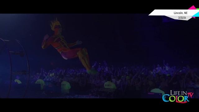 Life In Color - Lincoln, NE - Unleash Tour - 2/21/14 - Mini Aftermovie смотреть онлайн