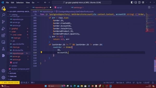 Building a Massive Golang Microservices Project GraphQL, gRPC, Docker, Postgres, and Elastic. Part 2