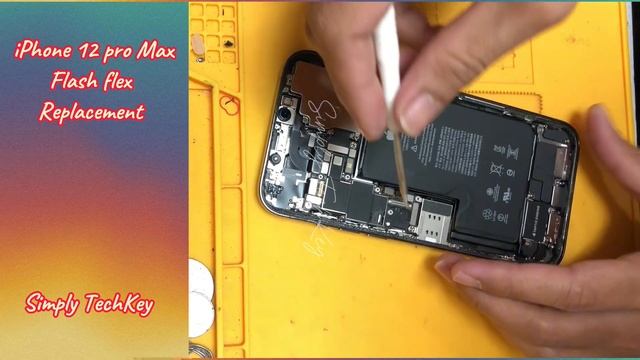 iPhone 12 pro Max Flash and Mic flex Replacement | 2024 смотреть онлайн