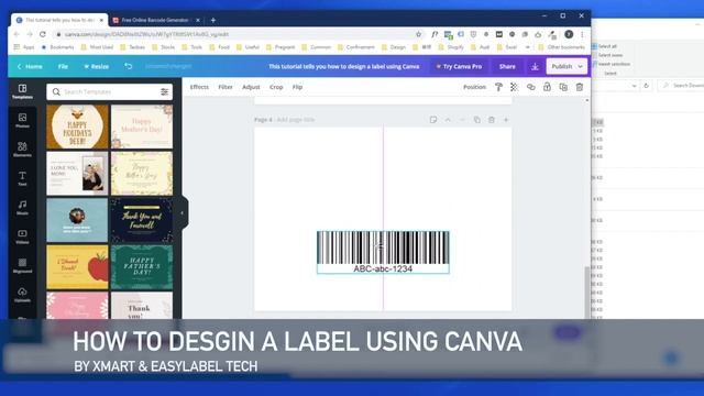 design a label on mac смотреть онлайн