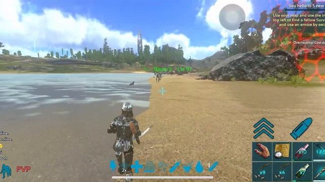 Ark mobile/ New level left button Pvp / Comeback Ark. смотреть онлайн