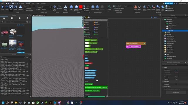 How To Make A kill Brick in roblox Studio | Event Blocks смотреть онлайн