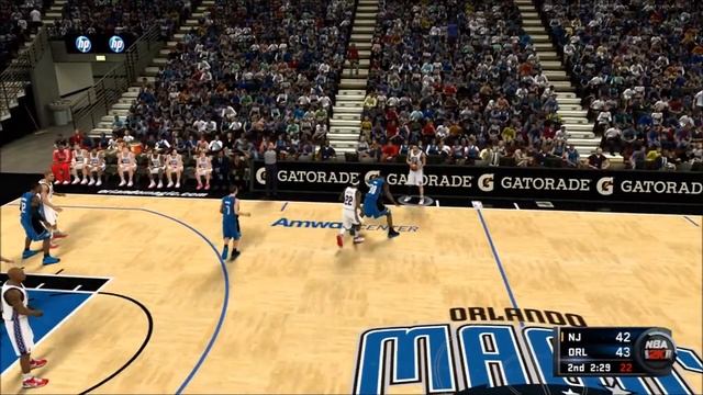 NBA 2K11 - Nets vs. Magic [3/6] HD смотреть онлайн