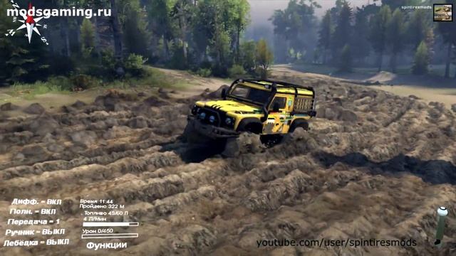 Spin Tires 2014 - Land Rover Defender 90 смотреть онлайн