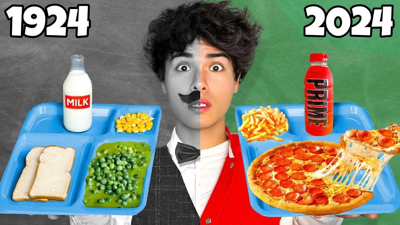 Школьная Еда за Последние 100 Лет смотреть онлайн