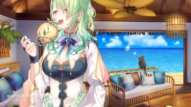 Fauna eats her GOLDEN APPLE on stream! смотреть онлайн