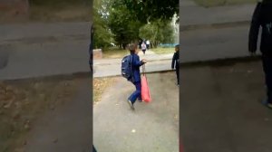 Школьник матерится