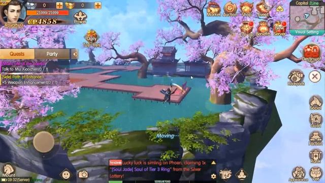 Script of Eternity Gameplay Android / iOS (Open World MMORPG) смотреть онлайн